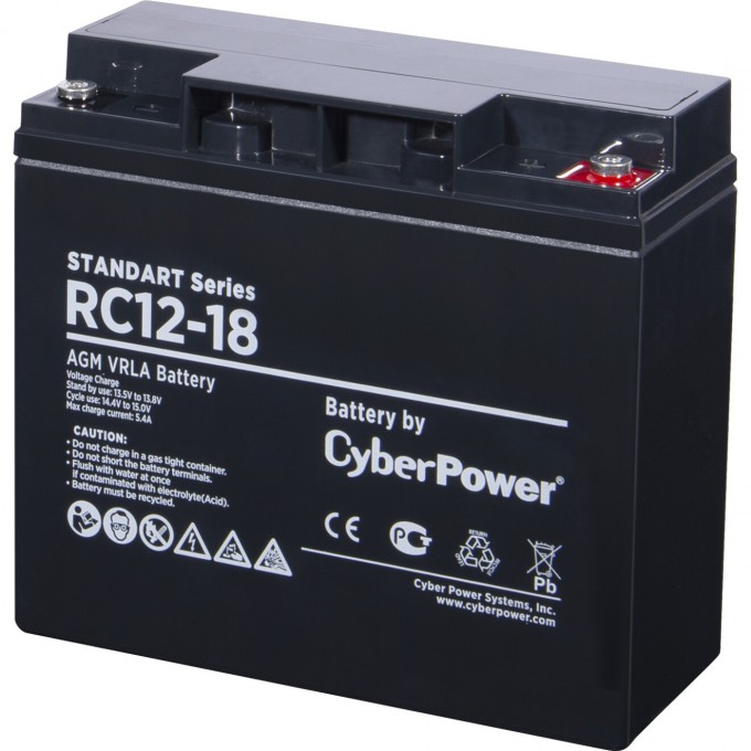Аккумуляторная батарея CYBERPOWER RC12-18 RC 12-18 Аккумуляторная батарея CYBERPOWER RC12-18 RC 12-18